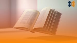 Ilustrasi buku terbuka yang melambangkan literasi, kreativitas, dan semangat penerbitan karya ilmiah di Kreasindo Publishing.